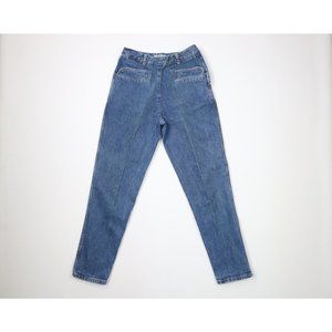 Vintage 80s Guess Jeans Womens 31 Distressed High Waisted Tapered Leg Jeans USA